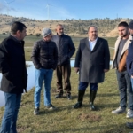 Başkan Hamamcı İnönü'deki su kaynaklarını inceledi