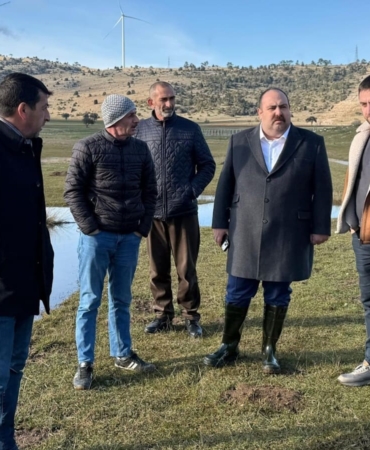 Başkan Hamamcı İnönü'deki su kaynaklarını inceledi