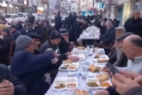 MAHALLELİ KENDİ İMKANLARIYLA BİN KİŞİYE İFTAR VERDİ