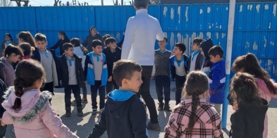 ÖĞRENCİLERE AFET FARKINDALIK EĞİTİMİ VERİLDİ